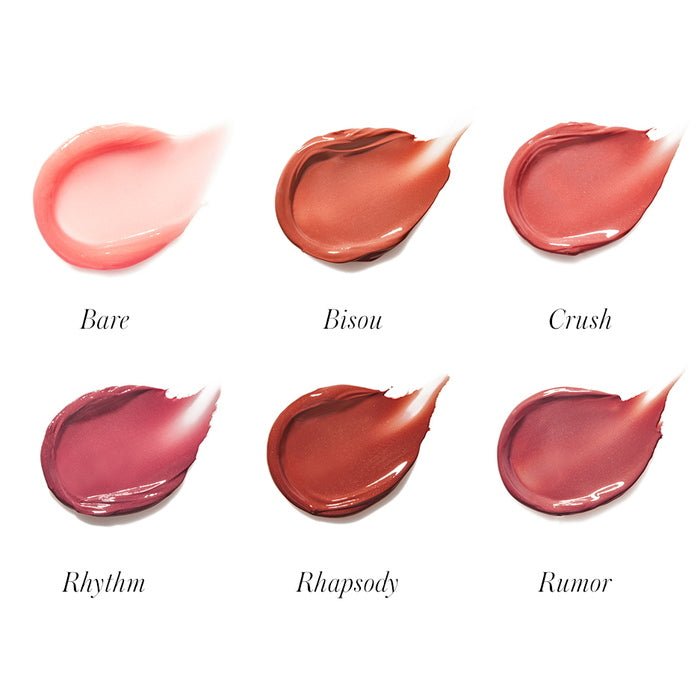 Liplights Cream Lip Gloss - All swatches