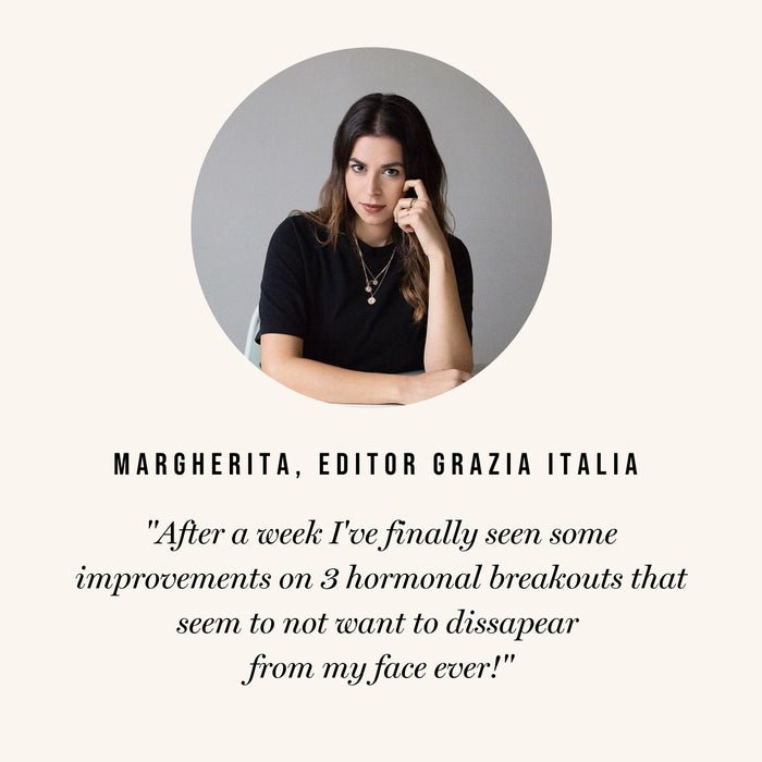 ruhi rituals The Bakuchiol Oil Serum - testimonial Grazia Italia