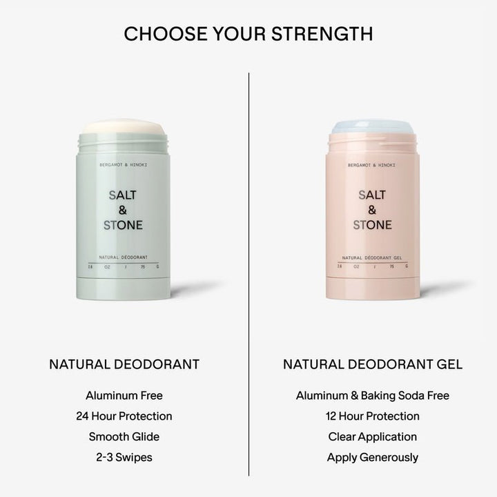 Natural Deodorant Extra Strength Bergamot & Hinoki 75 g