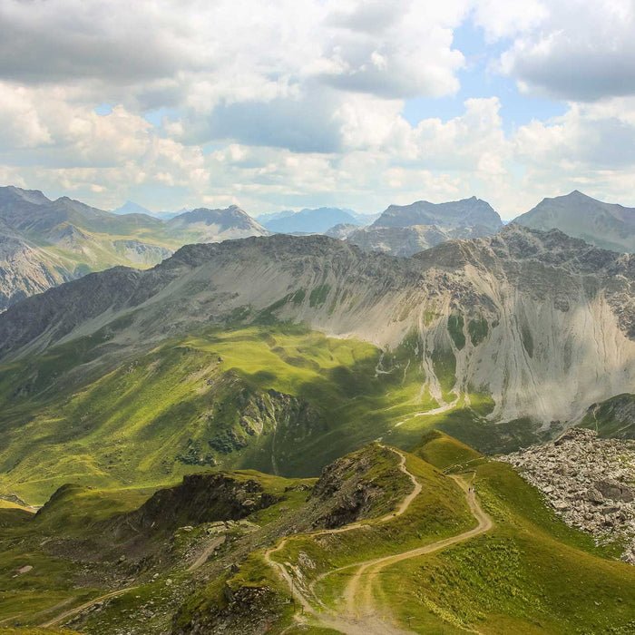 Seifenmacher majestätische Berge