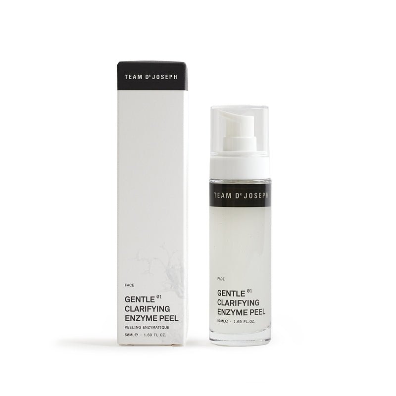 Team Dr. Joseph Gentle Clarifying Enzyme Peel - Freisteller Flasche und Verpackung