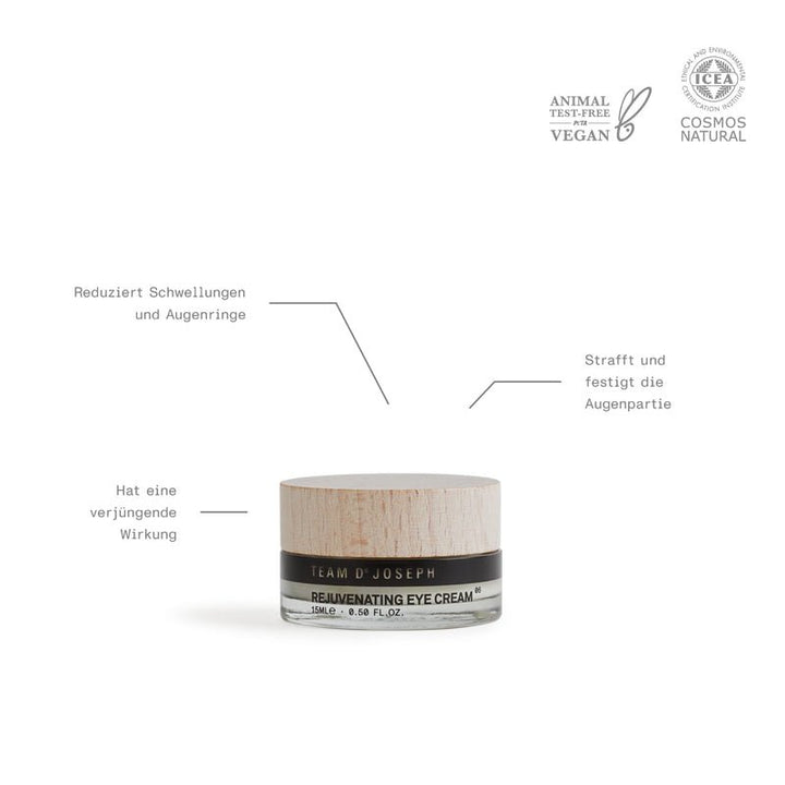 Rejuvenating Eye Cream - Eigenschaften