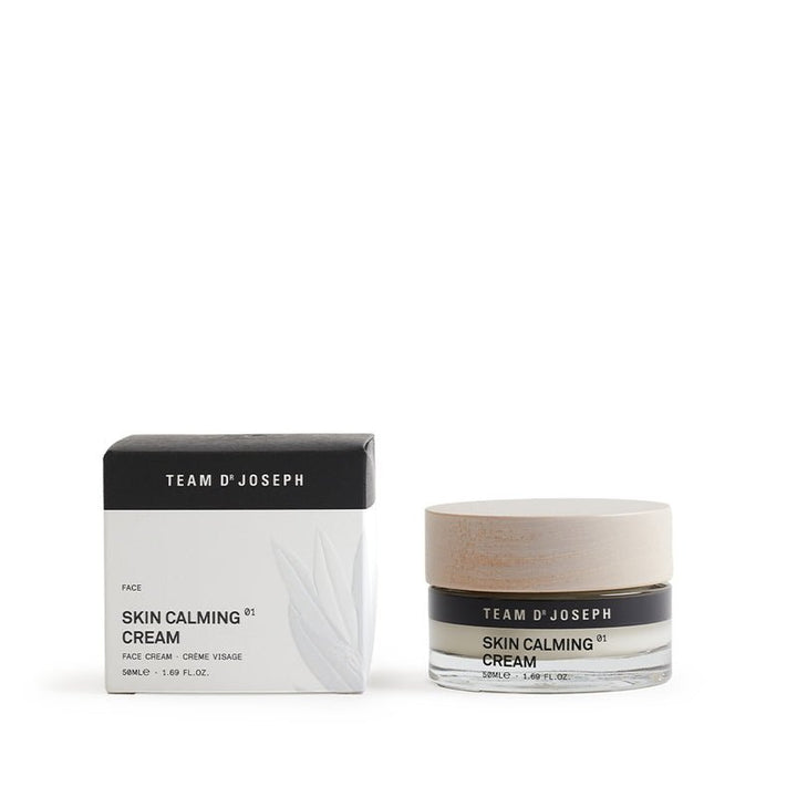 Team Dr. Joseph Skin Calming Cream - Glastiegel mit Verpackung