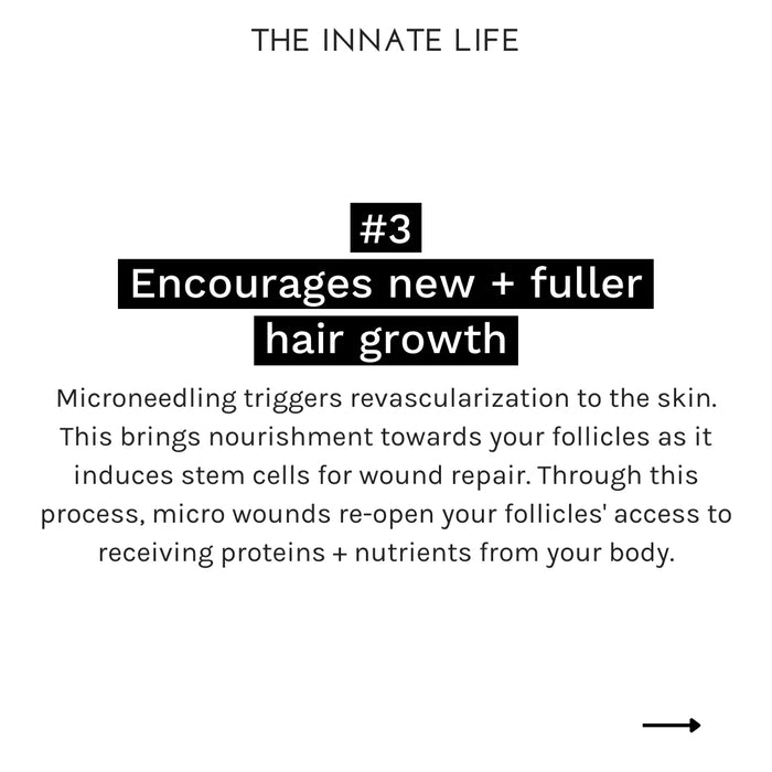 The Innate Life Derma Roller How it works #3