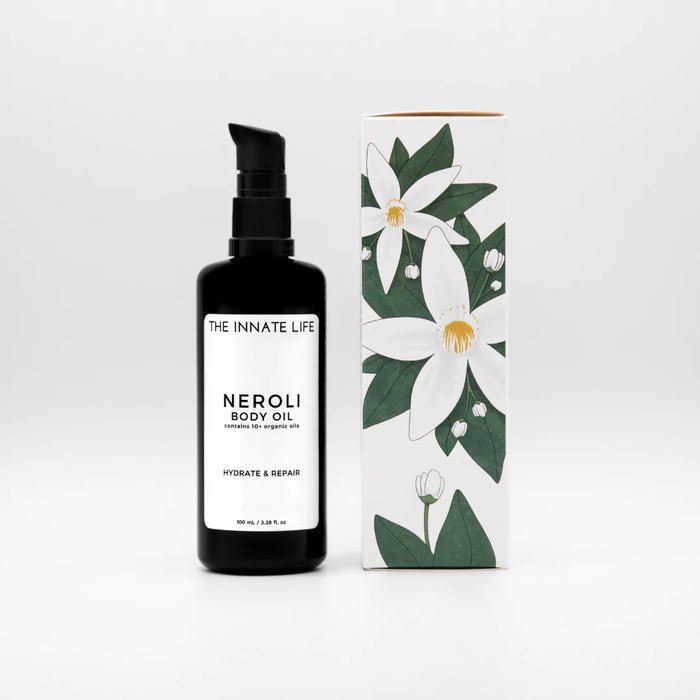 The Innate Life Neroli Body Oil Packaging