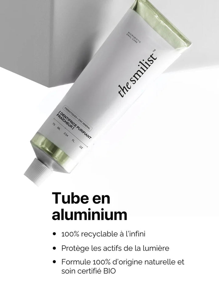 The Smilist Freshness Purifying Toothpaste - Aluminium Tube