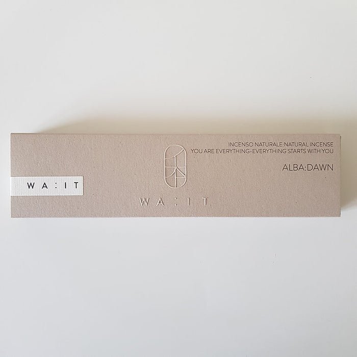 WA:IT ALBA:DAWN Morning Incense - Verpackung