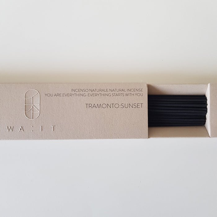 WA:IT TRAMONTO:SUNSET Evening Incense