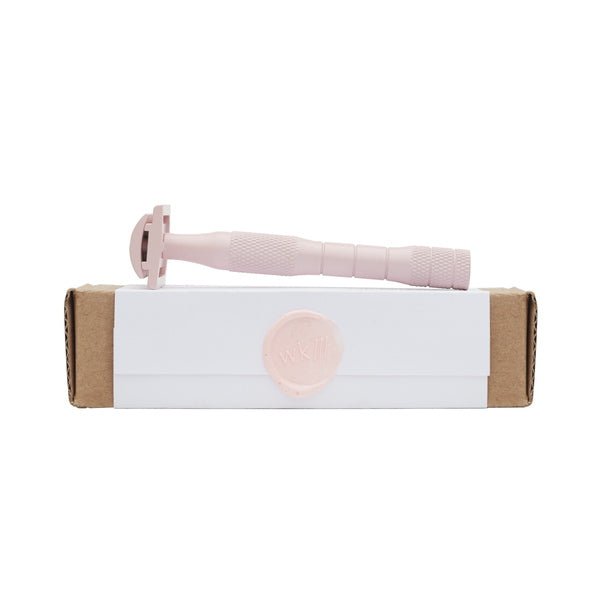 Well Kept Safety Razor Kit Dusty Rose