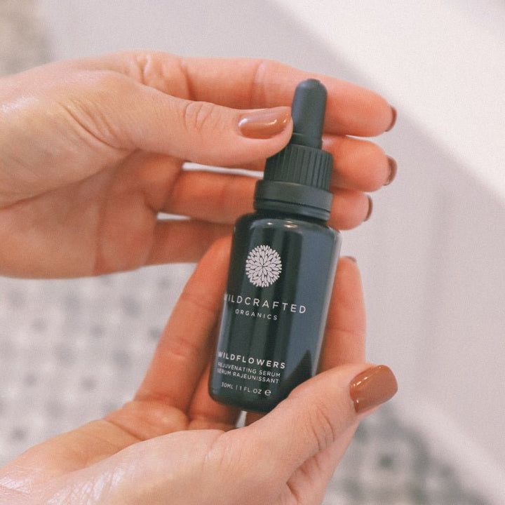 Wildcrafted Organics Rejuvenating Serum - close up